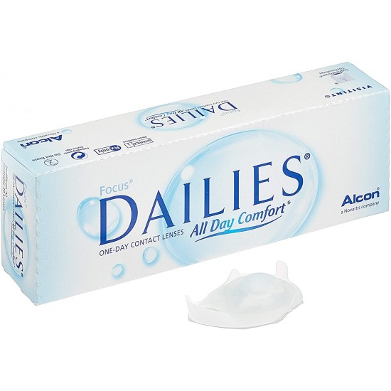 Focus Dailies Daily Disposable Contact Lenses (30 lens/box) by Alcon