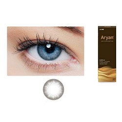 ARYAN ONE DAY COLOR CONTACT LENS – CHARCOAL GRAY (10 Lens Pack)