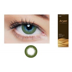 ARYAN ONE DAY COLOR CONTACT LENS – DARK GREEN (10 Lens Pack)
