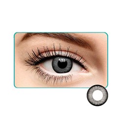 Bausch & Lomb Lacelle Premium Monthly Disposable Contact Lens (2 Lens Pack )  Color Gray