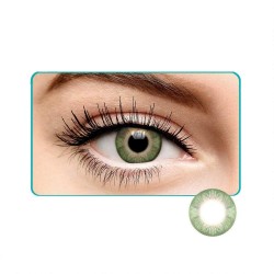 Bausch & Lomb Lacelle Premium Monthly Disposable Contact Lens (2 Lens Pack )  Color Green