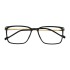 Black Golden Full Rim Square  FOCUS IP-2149 Eyeglasses ( Model id 135690)