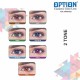Option Two Tone Yearly Disposable Cosmetic Contact Lenses