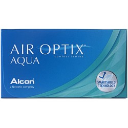 Air Optix Aqua Monthly Disposable Contact Lenses by Alcon (6 Lenses/box)