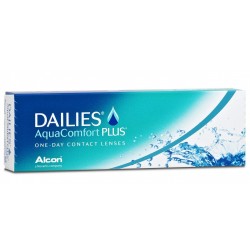 Dailies Aqua Comfort Plus Daily Disposable Contact Lenses (30 Lens per Box) by Alcon