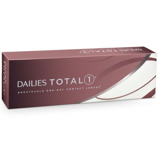 Dailies Total One Daily Disposable Contact Lenses (30 Lens per Box) by Alcon