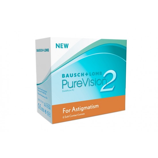 Bausch & Lomb Purevision 2 Astigmatism (6 Lens per Box)