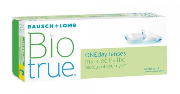 Biotrue ONE Day Daily Disposable Lenses From Bausch & Lomb (30 Lens Pack)