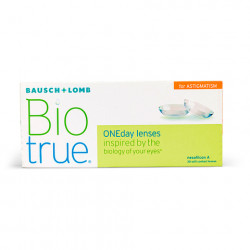 Bausch & Lomb Bio True One day Lens for astigmatism (30 Lens/box)