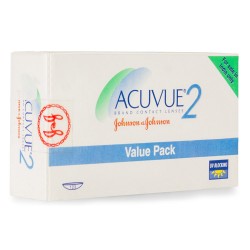 Acuvue 2 Bi weekly Disposable Contact Lenses Value Pack (12 lens/box)